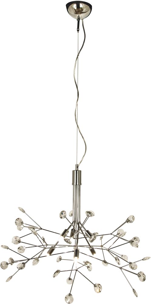 Fiesta plafondlamp - Chroom/helder Fiesta plafondlamp - Chroom/helder